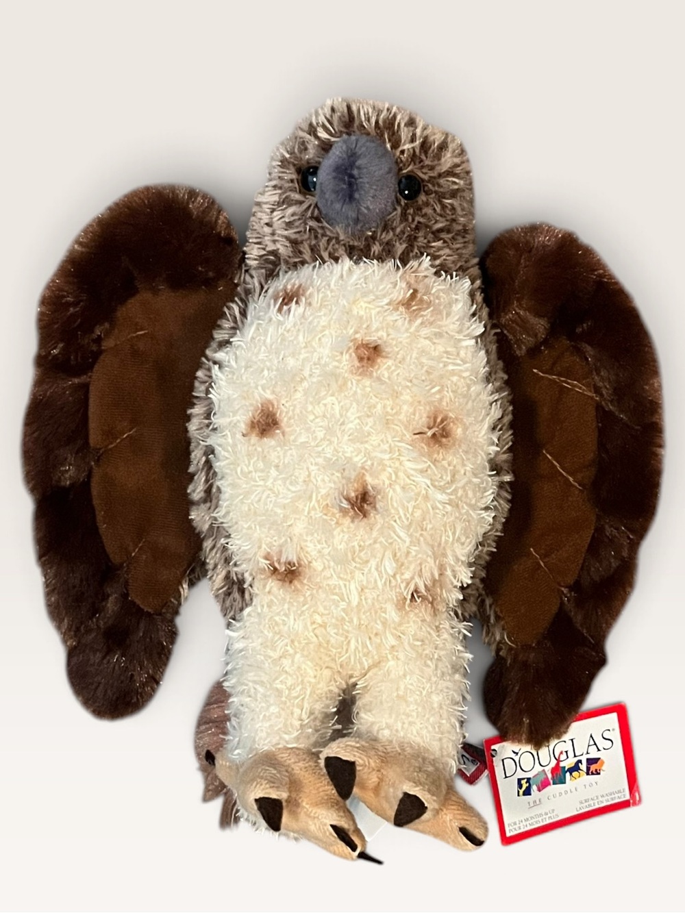 Douglas Cuddle Toys Orion Red-Tailed Hawk 9" Plush NWT
